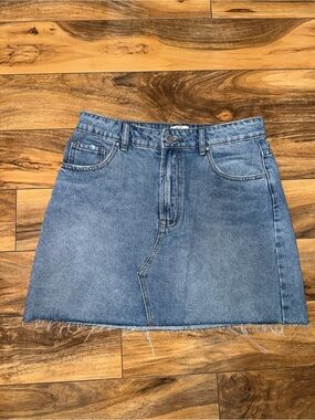 Cotton On Blue Denim Mini Skirt
